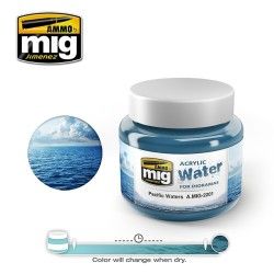 Mig Jimenez water effecten verf A.MIG-2201 Stille Oceaan wateren