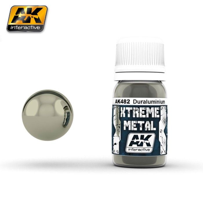 Verf AK Interactive AK482 Xtreme Metaalkleur Duraluminium 30 ml
