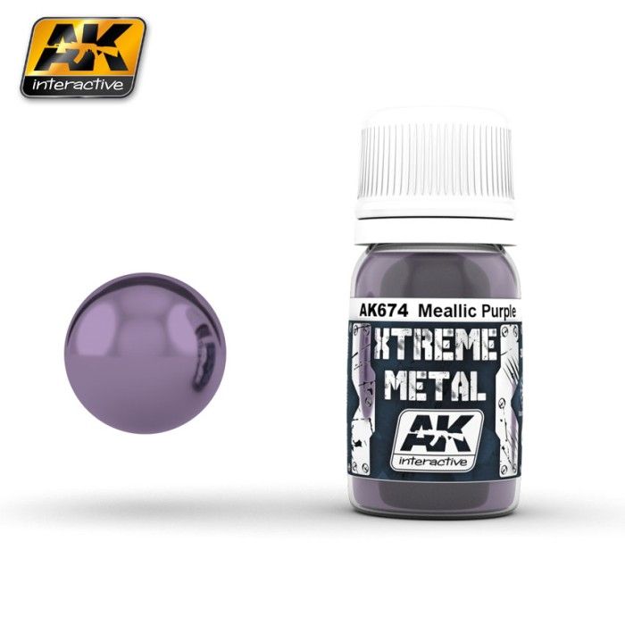 Verf AK Interactive AK674 Xtreme Metal Color Violet Métallique 30 ml