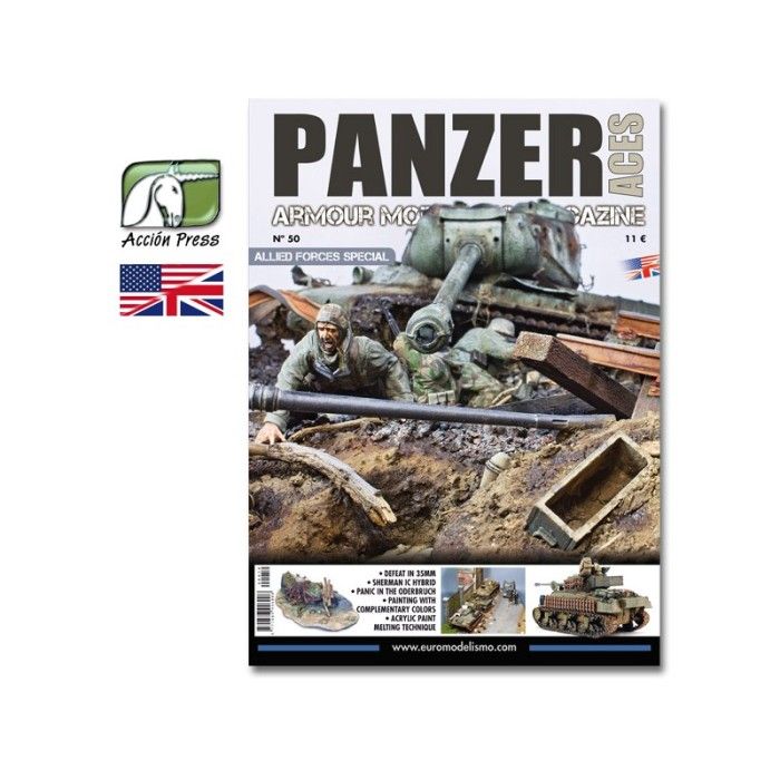 Panzer Ace Nr. 50 Allied Special Forces (Engelse versie)