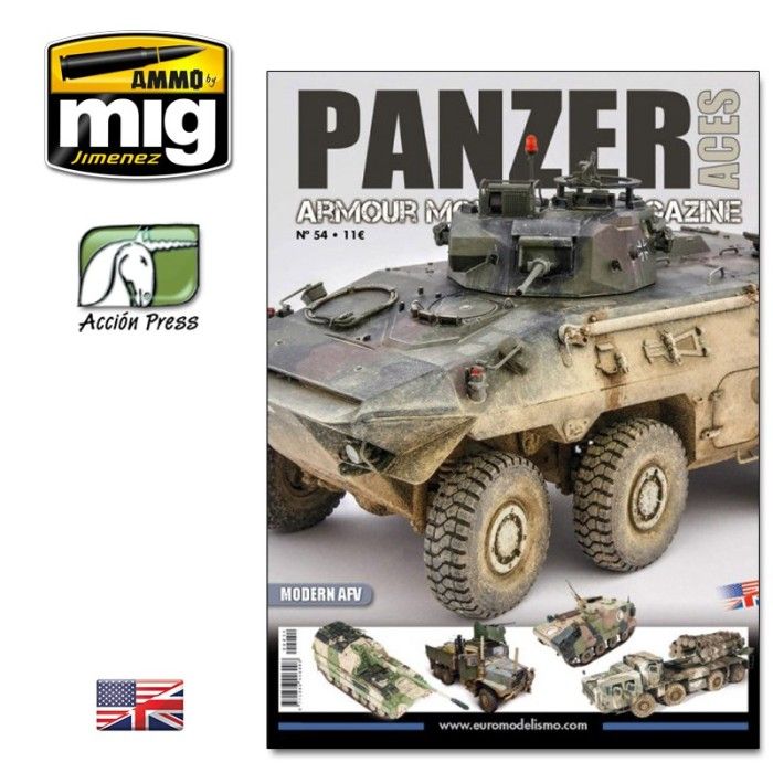 Panzer Ace N°54 AFV Moderne (Engelse versie)