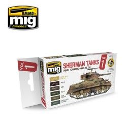 WOII Set Tank Sherman vol. 1 Gemenebest