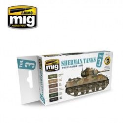 WOII Tank Sherman vol. 3 Korps mariniers VS