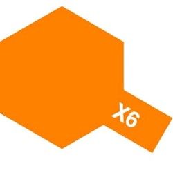 Tamiya X6 Oranje glanzende modelbouwlak