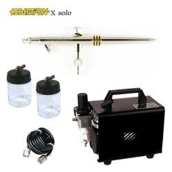 Evolution X Solo Airbrush Pack (0,4 mm) + RM 2600 Compressor