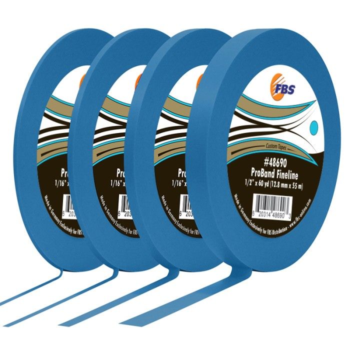 Fine Line Pro Tape Fine Line Blauw 6,4 mm 55ml