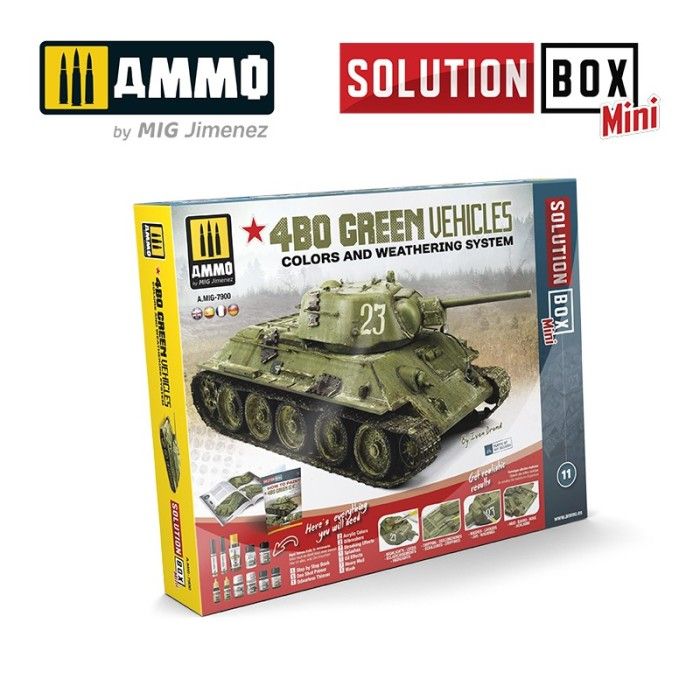 Solution Box Mini - 4BO Russisch Groen