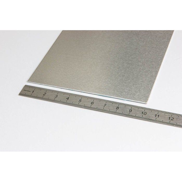 Aluminium plaat - 0,80mm X 100mm X 250mm
