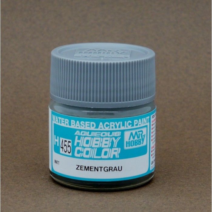 Waterige Hobby-kleurlakken H455 Cementgrijs