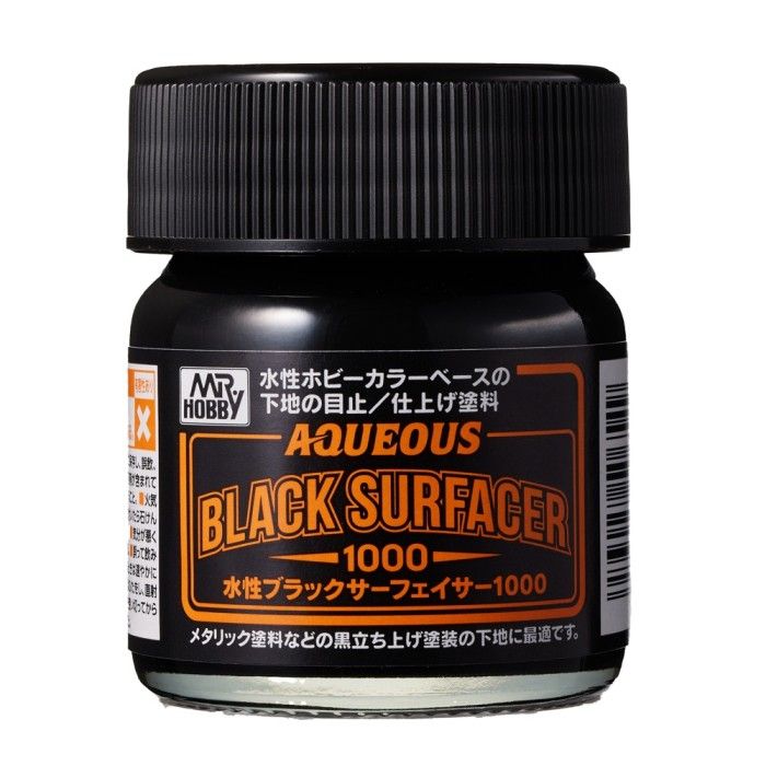 Surfacer waterig zwart 1000