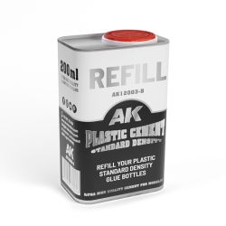 AK Navulling Plastic Cement Standaard Dichtheid 200ml
