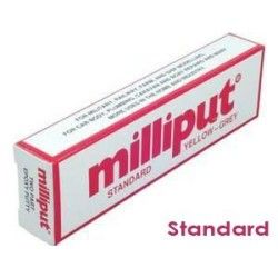 Milliput, tweecomponenten-epoxypasta met standaardkorrel (geel/grijs)