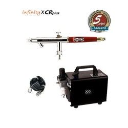 Infinity X CR Plus Solo Airbrush Pack (0,15 mm) + RM 2600 Compressor