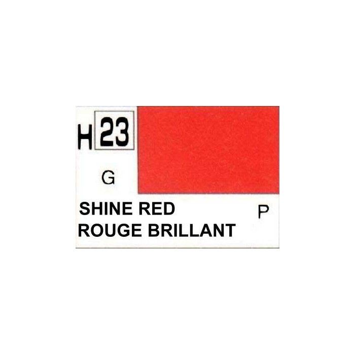 Waterige Hobby-kleurverf H023 Glanzend Rood