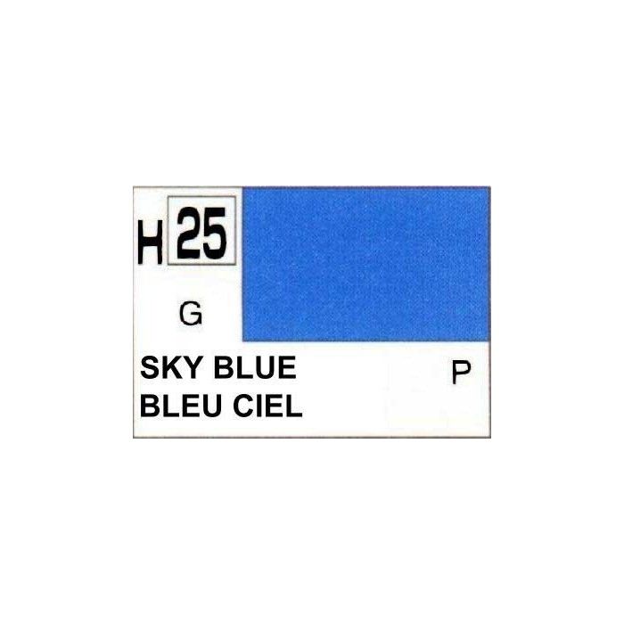 Waterige Hobby-kleurverf H025 Hemelsblauw