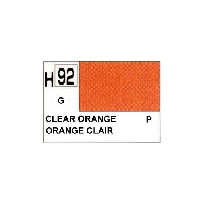 Waterige Hobby-kleurverf H092 Helder Oranje