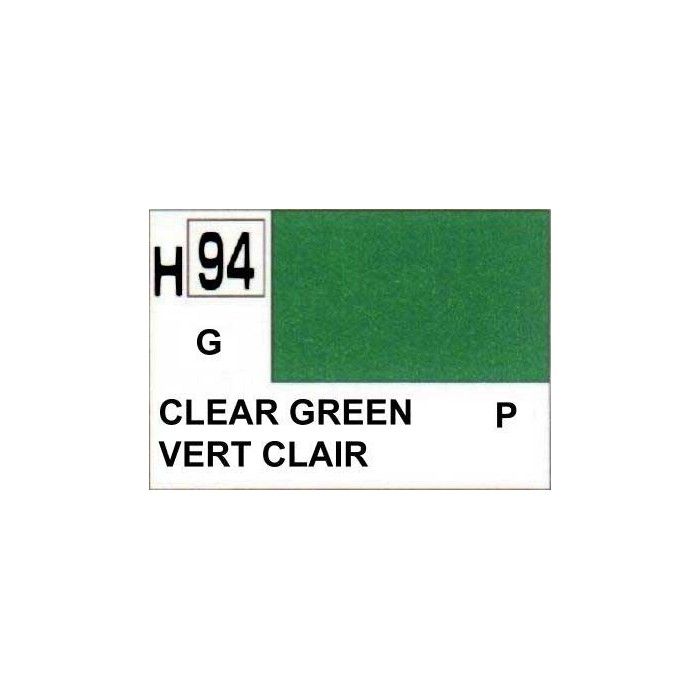 Waterige Hobby-kleurlakken H094 Glear groen