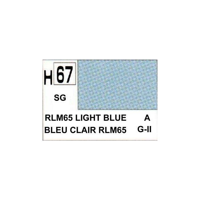 Waterige Hobby-kleurlakken H067 RLM65 Lichtblauw