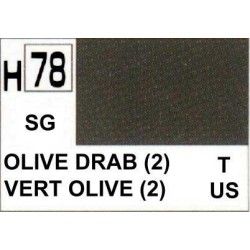 Waterige Hobby-kleurenverf H078 Olive Drab (2)