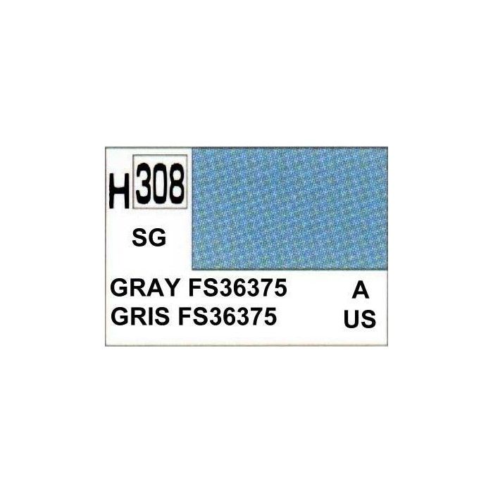 Waterige Hobby-kleurstofverf H308 Grijs FS36375