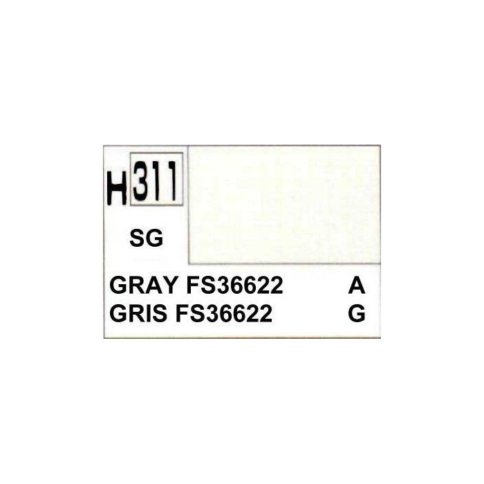 Waterige Hobby-kleurstofverf H311 Grijs FS36622