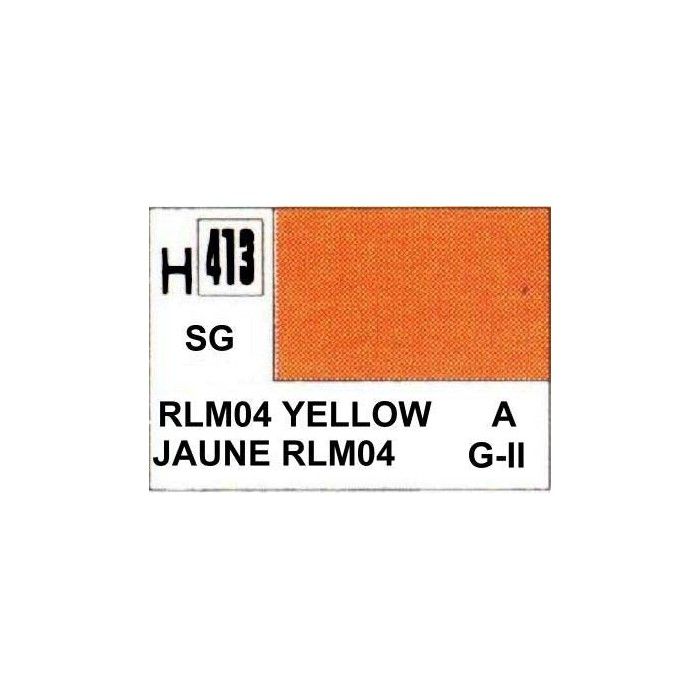 Waterige Hobby-kleurlakken H413 RLM04 Geel