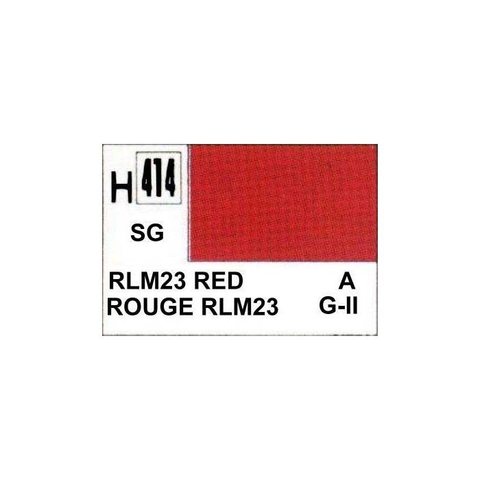 Waterige Hobby-kleurlakken H414 RLM23 Rood