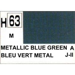 Waterige Hobby-kleurlakken H063 Metallic Blauwgroen