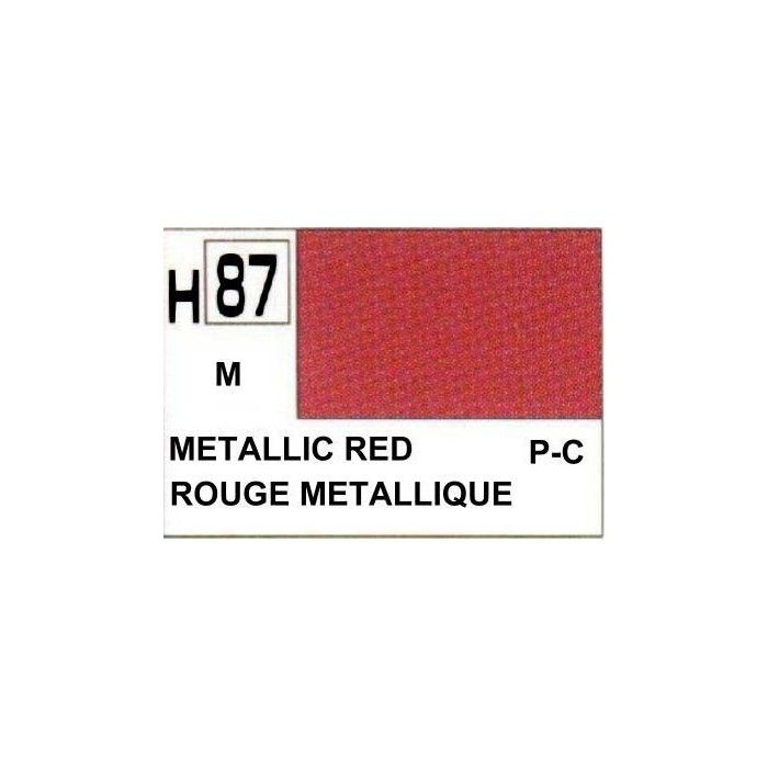 Waterige Hobby-kleurlakken H087 Metallic Rood