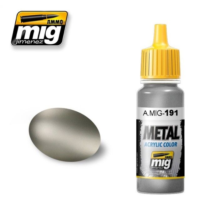 Verf Mig Jimenez Metallic Kleuren A.MIG-0191 Staal