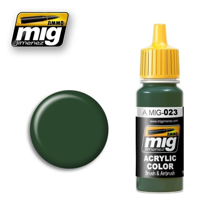 Verf Mig Jimenez Authentique Kleuren A.MIG-0023 Beschermend Groen