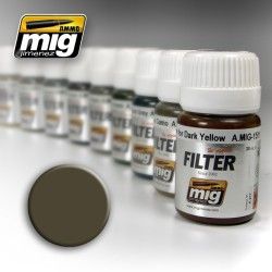 Verf Mig Jimenez Filters A.MIG-1502 Donkergrijs voor Wit