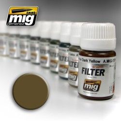 Verf Mig Jimenez Filters A.MIG-1504 Bruin voor Woestijngeel