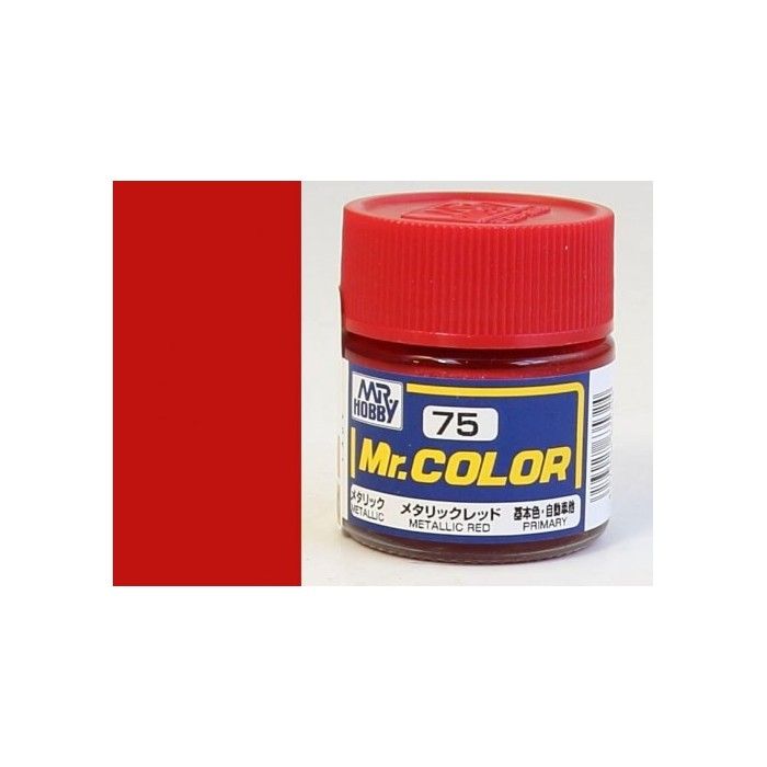Mr Color C075 Metallic Rode verven