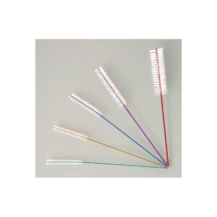 Set van 5 flexibele reinigingsborstels diameter 2,5 - 3 - 4 - 5 - 8 mm